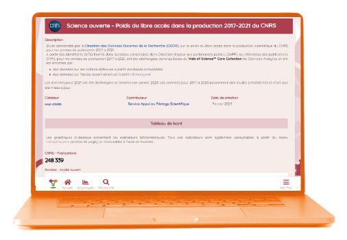 Lodex Rapport dynamique CNRS données Hal